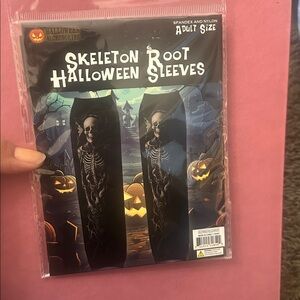 Skeleton Root Halloween Sleeves
